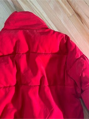 Only Red Puffer Jacket